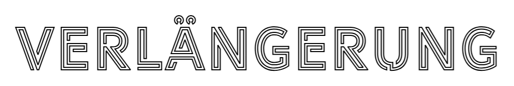 Konfiguriertes LED - Neonschild: Verlängerung - Official Neon - led neon schild schriftzug personalisiert