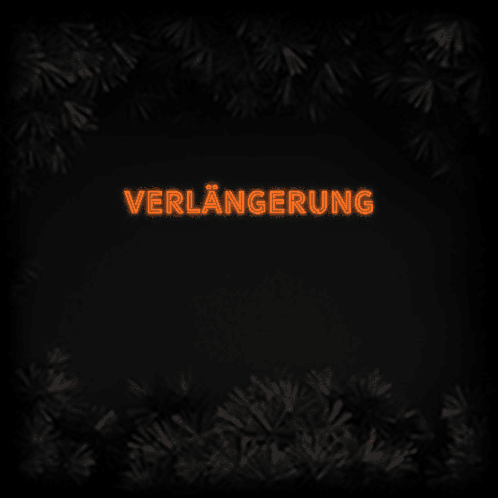 Konfiguriertes LED - Neonschild: Verlängerung - Official Neon - led neon schild schriftzug personalisiert