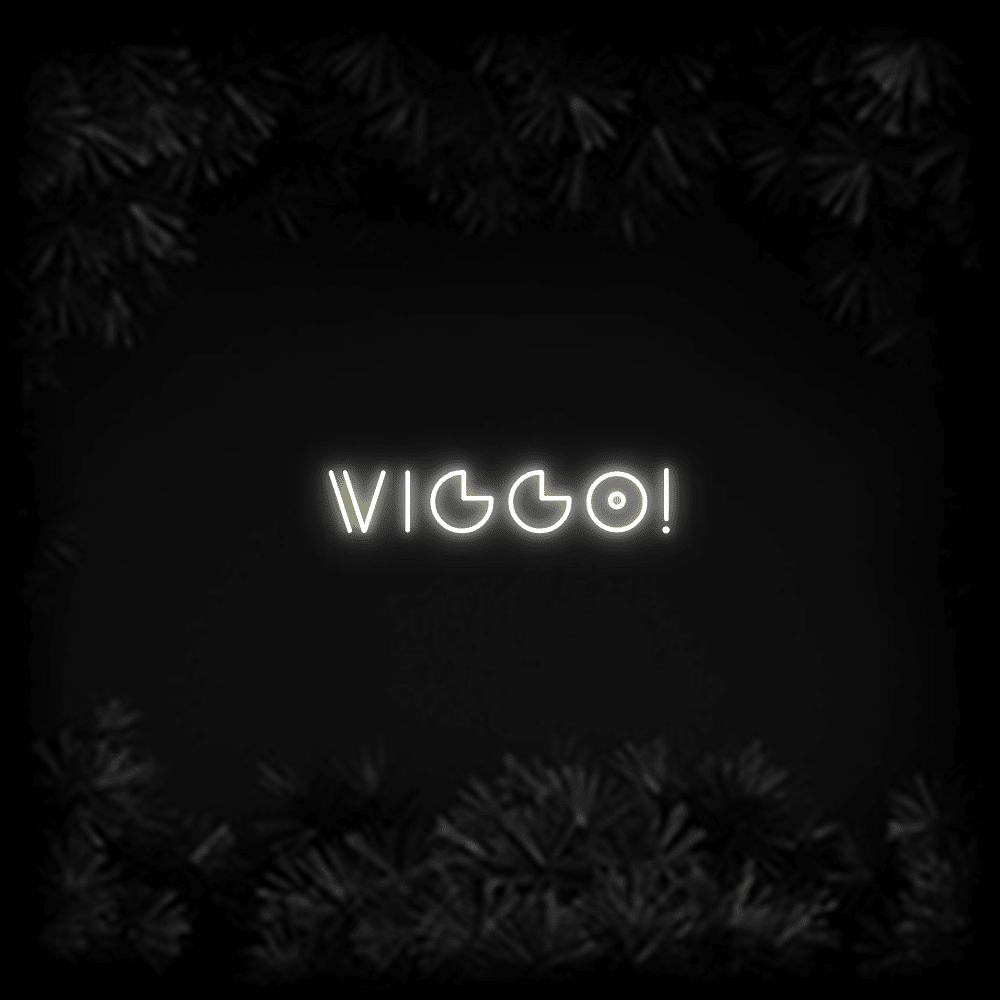 Konfiguriertes LED-Neonschild: VIGGO! - Official Neon - led neon schild schriftzug personalisiert