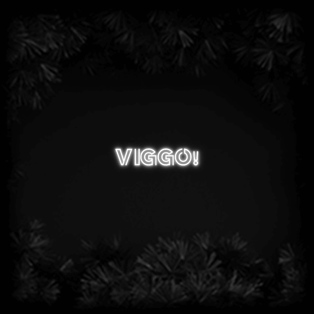 Konfiguriertes LED-Neonschild: VIGGO! - Official Neon - led neon schild schriftzug personalisiert