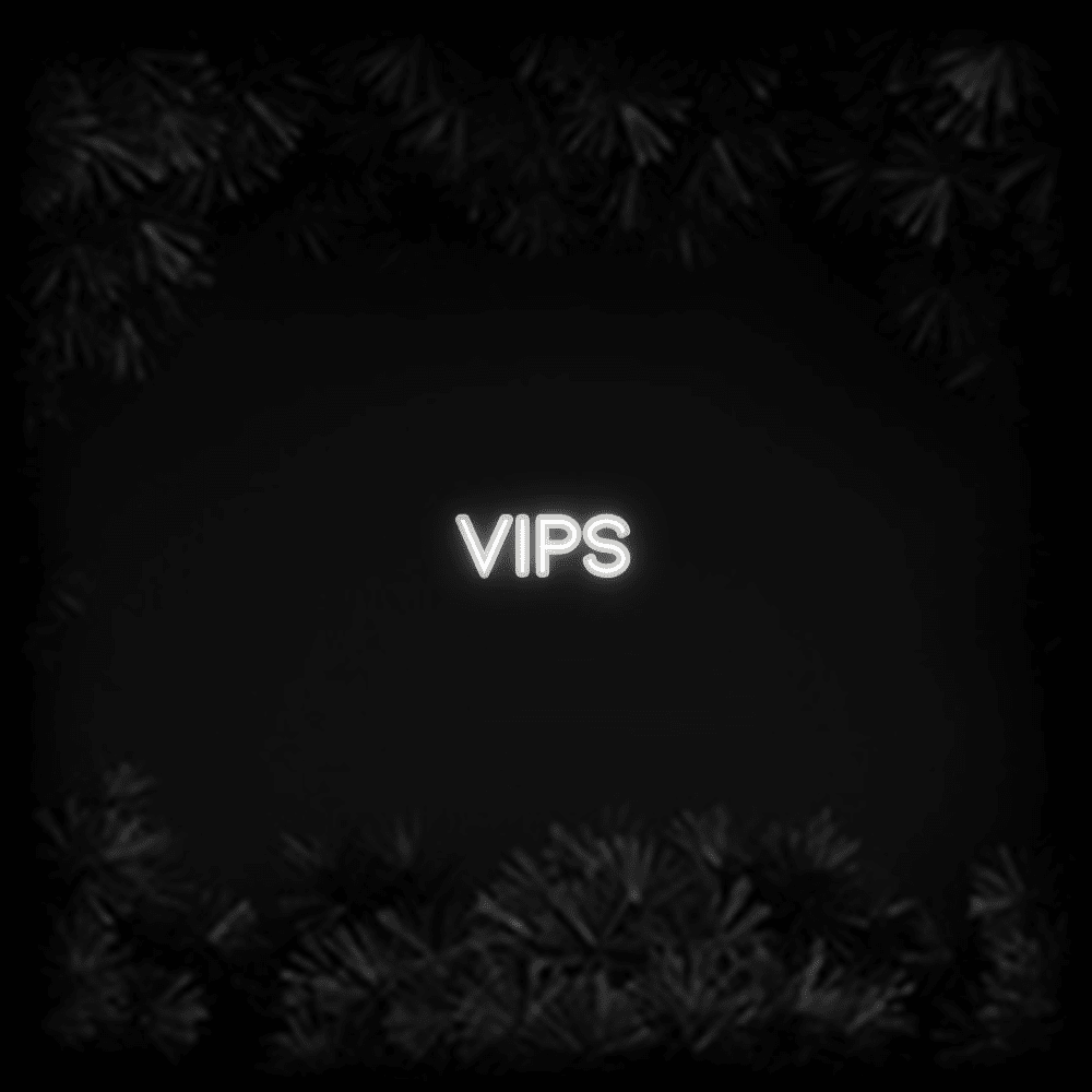 Konfiguriertes LED-Neonschild: VIPs - Official Neon - led neon schild schriftzug personalisiert