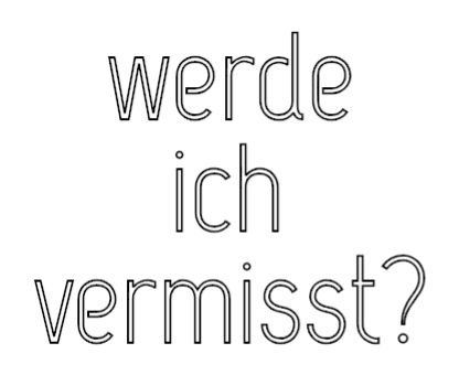 Konfiguriertes LED - Neonschild: werde ich vermi... - Official Neon - led neon schild schriftzug personalisiert