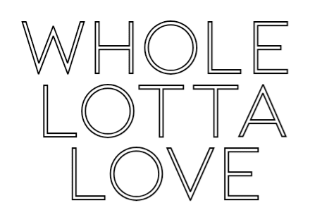 Konfiguriertes LED - Neonschild: Whole Lotta Lov... - Official Neon - led neon schild schriftzug personalisiert
