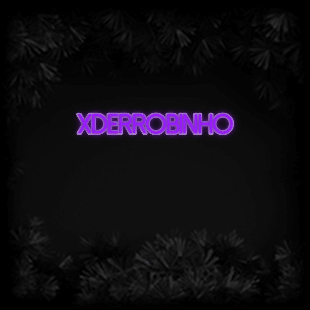 Konfiguriertes LED - Neonschild: xDerRobinho - Official Neon - led neon schild schriftzug personalisiert