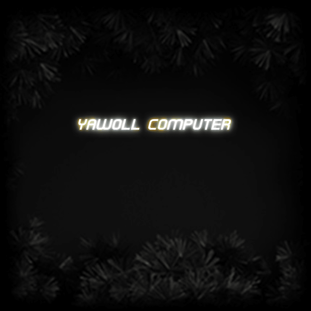 Konfiguriertes LED-Neonschild: YAWOLL COMPUTER - Official Neon - led neon schild schriftzug personalisiert