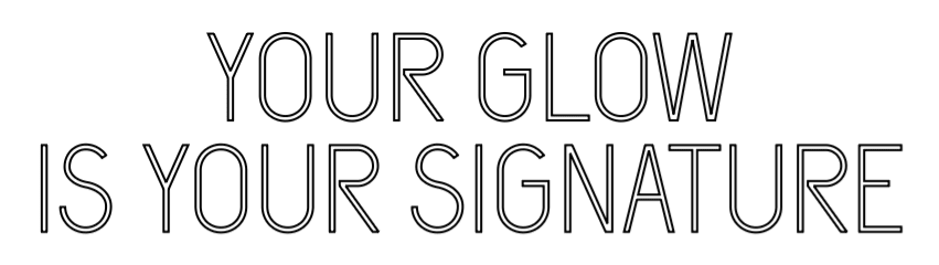 Konfiguriertes LED-Neonschild: YOUR GLOW IS YO... - Official Neon - led neon schild schriftzug personalisiert