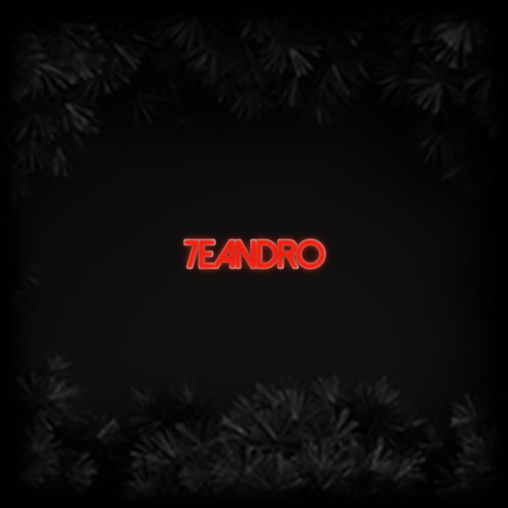 Konfiguriertes Neonschild: 7EANDRO - Official Neon - led neon schild schriftzug personalisiert