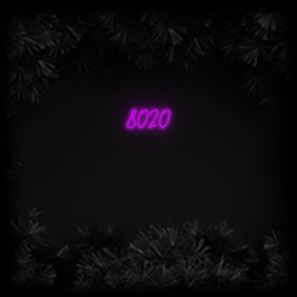 Konfiguriertes Neonschild: 8020 - Official Neon - led neon schild schriftzug personalisiert