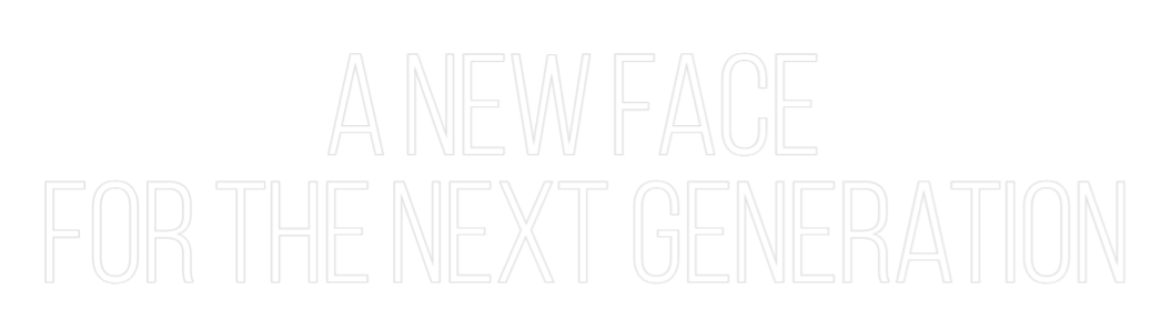 Konfiguriertes Neonschild: A new face for... - Official Neon - led neon schild schriftzug personalisiert