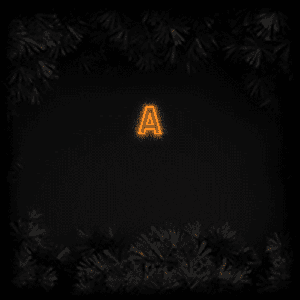 Konfiguriertes Neonschild: A - Official Neon - led neon schild schriftzug personalisiert