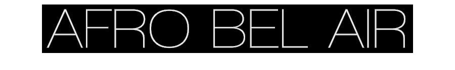 Konfiguriertes Neonschild: AFRO BEL AIR - Official Neon - led neon schild schriftzug personalisiert