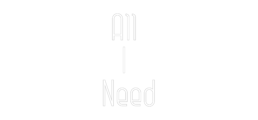 Konfiguriertes Neonschild: All I Need - Official Neon - led neon schild schriftzug personalisiert