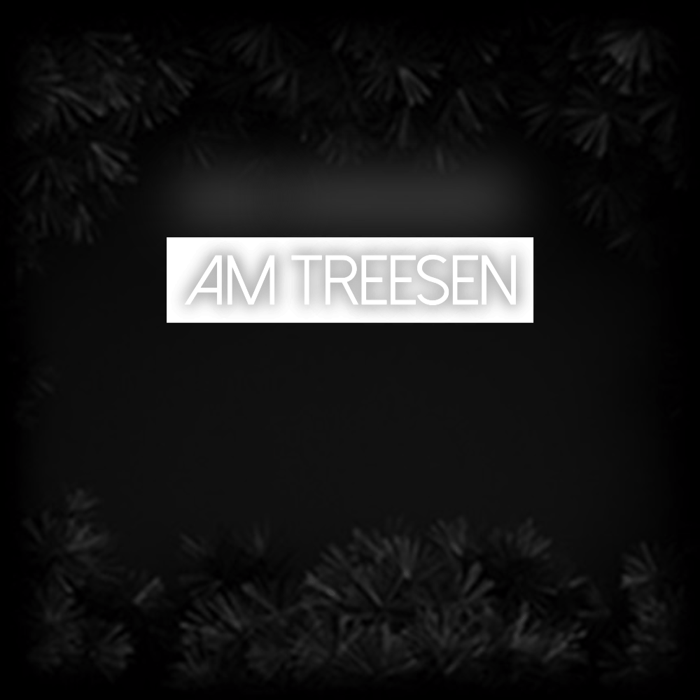 Konfiguriertes Neonschild: AM TREESEN - Official Neon - led neon schild schriftzug personalisiert