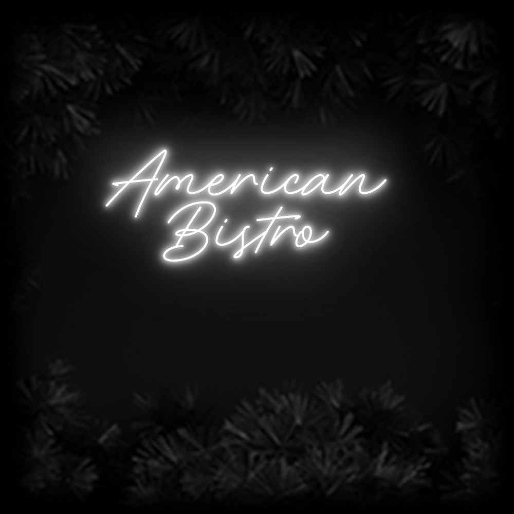 Konfiguriertes Neonschild: American Bi... - Official Neon - led neon schild schriftzug personalisiert