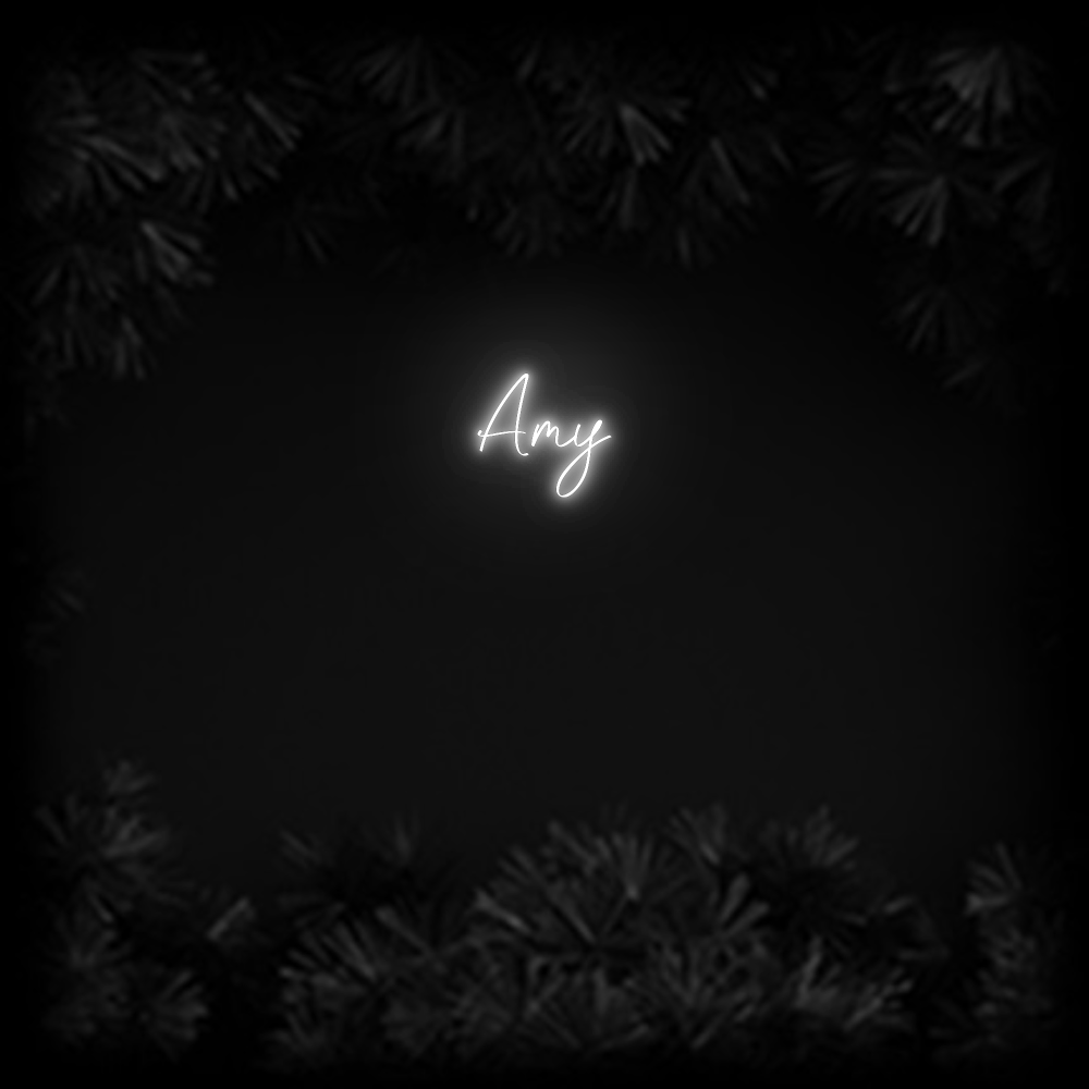 Konfiguriertes Neonschild: Amy - Official Neon - led neon schild schriftzug personalisiert