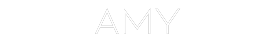 Konfiguriertes Neonschild: Amy - Official Neon - led neon schild schriftzug personalisiert