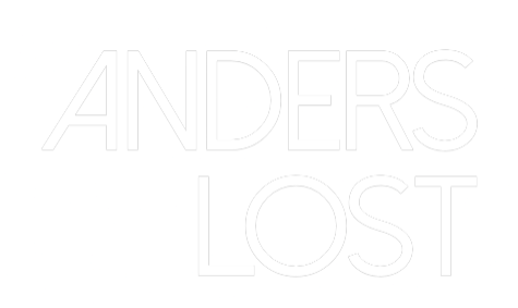Konfiguriertes Neonschild: Anders Lost - Official Neon - led neon schild schriftzug personalisiert