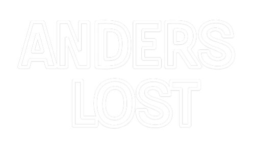 Konfiguriertes Neonschild: Anders Lost - Official Neon - led neon schild schriftzug personalisiert