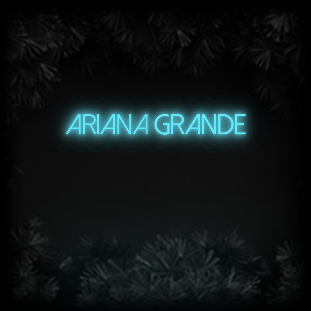 Konfiguriertes Neonschild: ARIANA GRANDE - Official Neon - led neon schild schriftzug personalisiert