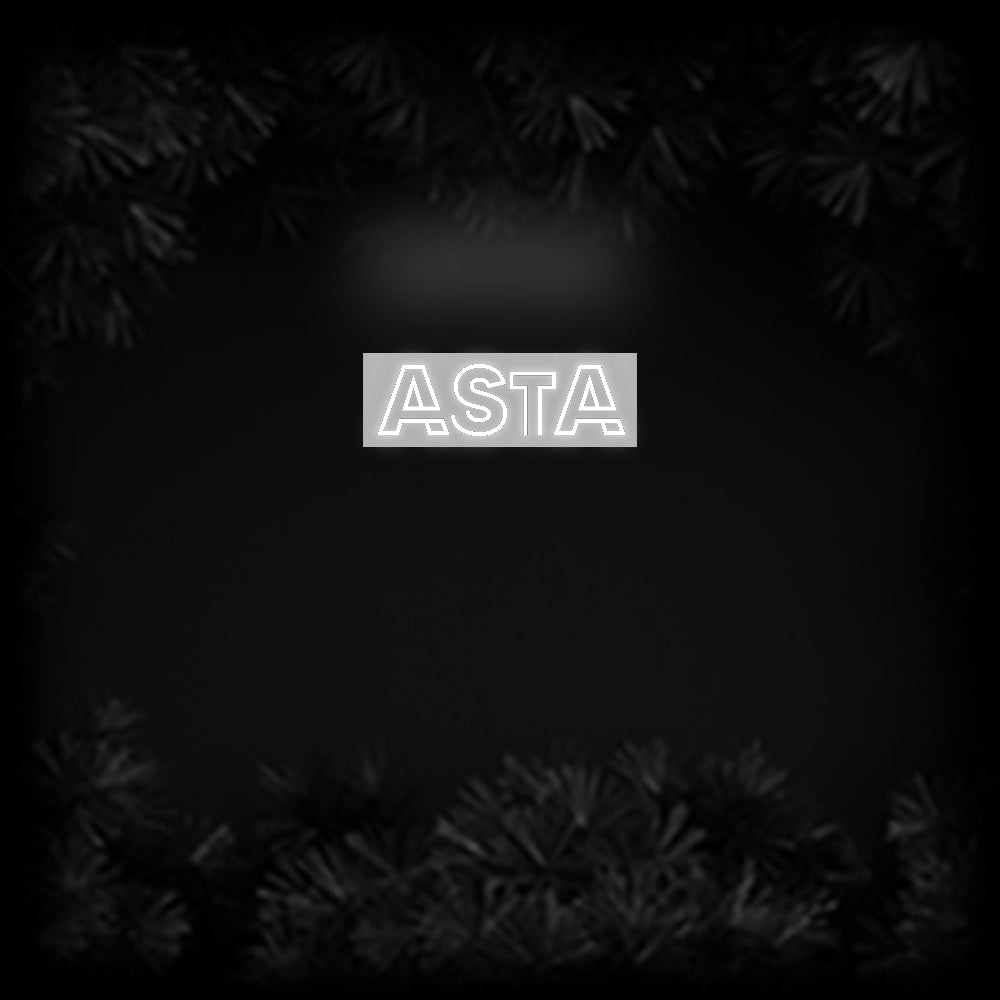 Konfiguriertes Neonschild: AStA - Official Neon - led neon schild schriftzug personalisiert