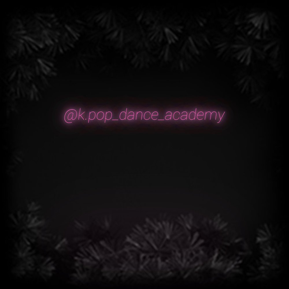 Konfiguriertes Neonschild: @k.pop_dance_... - Official Neon - led neon schild schriftzug personalisiert