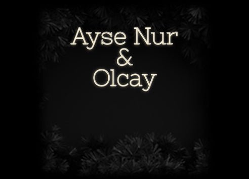 Konfiguriertes Neonschild: Ayse Nur & ... - Official Neon - led neon schild schriftzug personalisiert