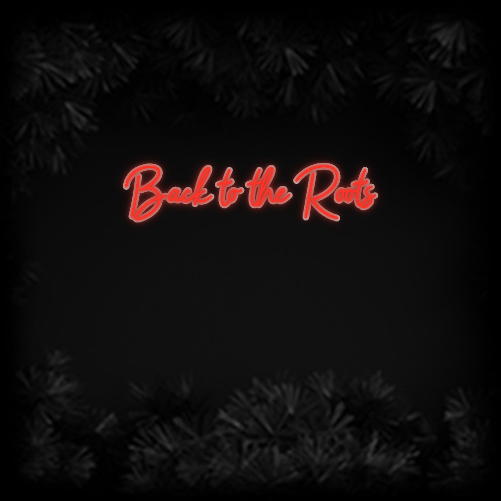 Konfiguriertes Neonschild: Back to the Roo... - Official Neon - led neon schild schriftzug personalisiert