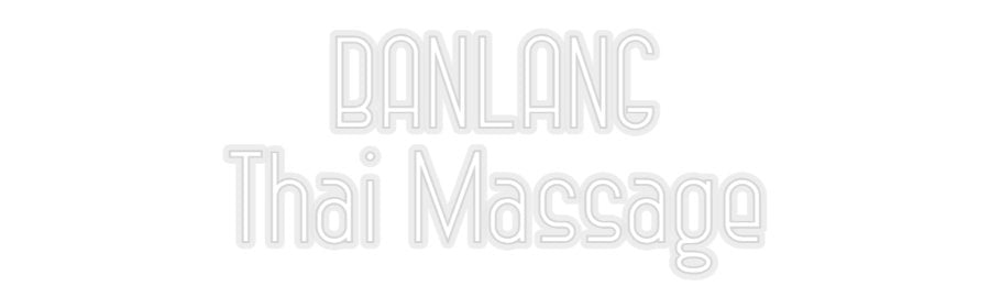 Konfiguriertes Neonschild: BANLANG Thai... - Official Neon - led neon schild schriftzug personalisiert