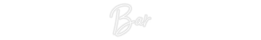 Konfiguriertes Neonschild: Bar - Official Neon - led neon schild schriftzug personalisiert