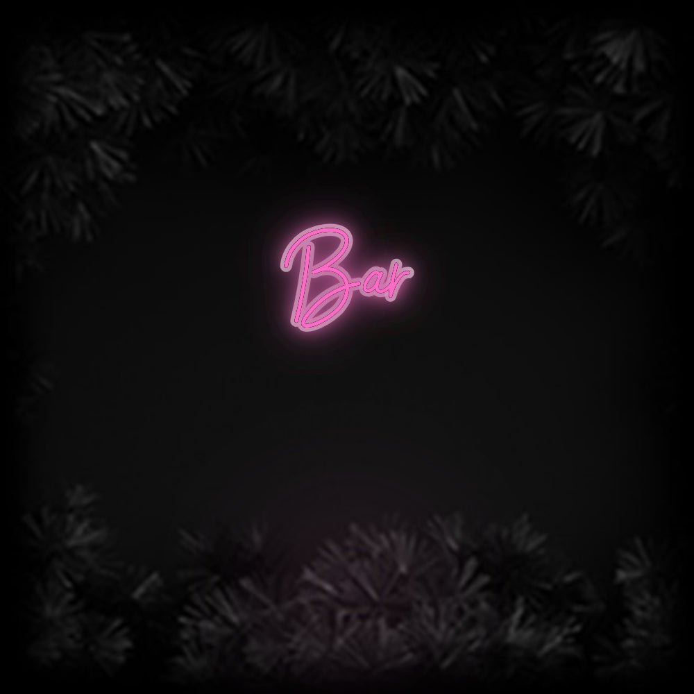 Konfiguriertes Neonschild: Bar - Official Neon - led neon schild schriftzug personalisiert