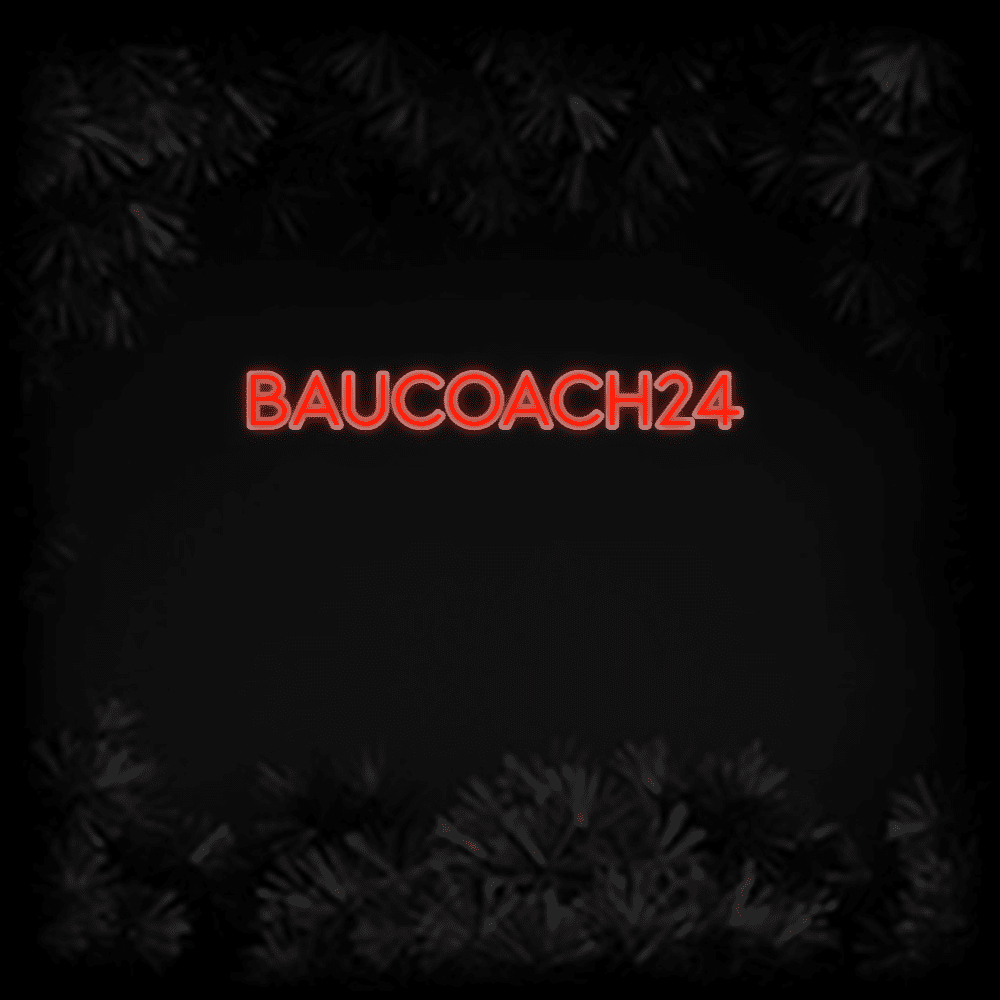 Konfiguriertes Neonschild: BAUCOACH24 - Official Neon - led neon schild schriftzug personalisiert