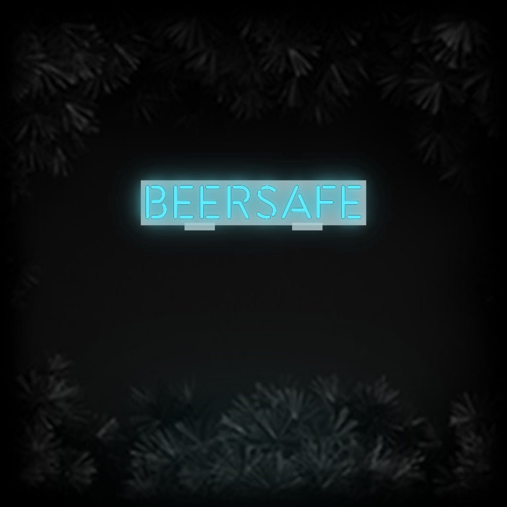 Konfiguriertes Neonschild: BEERSAFE - Official Neon - led neon schild schriftzug personalisiert