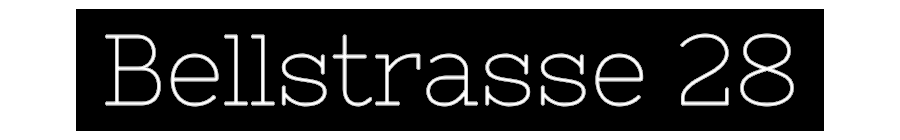 Konfiguriertes Neonschild: Bellstrasse 28 - Official Neon - led neon schild schriftzug personalisiert