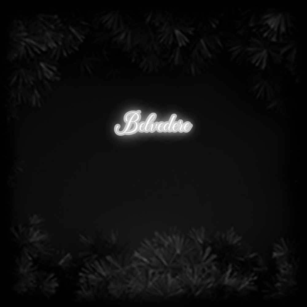 Konfiguriertes Neonschild: Belvedere - Official Neon - led neon schild schriftzug personalisiert