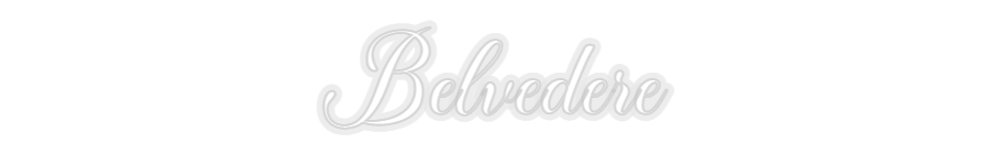 Konfiguriertes Neonschild: Belvedere - Official Neon - led neon schild schriftzug personalisiert