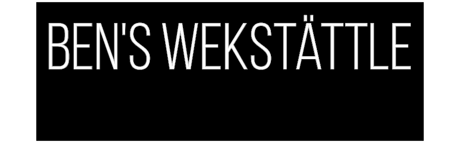 Konfiguriertes Neonschild: Ben's Wekstät... - Official Neon - led neon schild schriftzug personalisiert