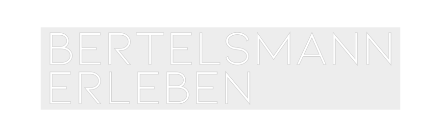 Konfiguriertes Neonschild: BERTELSMANN ... - Official Neon - led neon schild schriftzug personalisiert