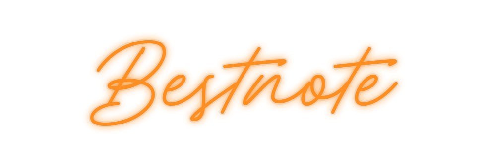Konfiguriertes Neonschild: Bestnote - Official Neon - led neon schild schriftzug personalisiert