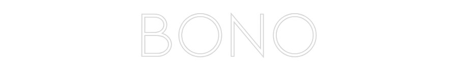 Konfiguriertes Neonschild: BONO - Official Neon - led neon schild schriftzug personalisiert