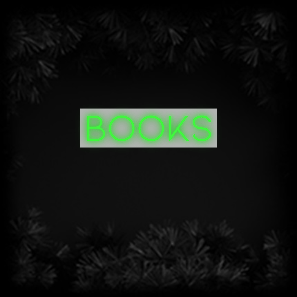 Konfiguriertes Neonschild: books - Official Neon - led neon schild schriftzug personalisiert