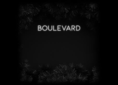 Konfiguriertes Neonschild: Boulevard - Official Neon - led neon schild schriftzug personalisiert