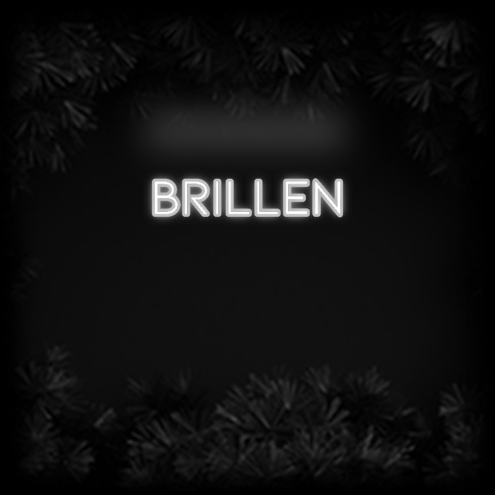 Konfiguriertes Neonschild: Brillen - Official Neon - led neon schild schriftzug personalisiert