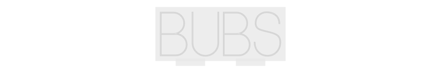 Konfiguriertes Neonschild: BUBS - Official Neon - led neon schild schriftzug personalisiert