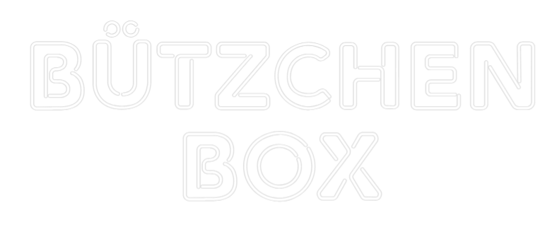 Konfiguriertes Neonschild: BÜTZCHEN BOX - Official Neon - led neon schild schriftzug personalisiert