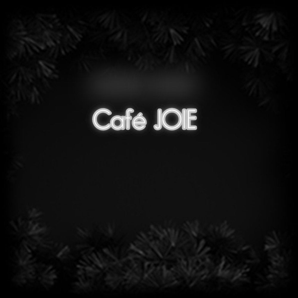 Konfiguriertes Neonschild: Café JOIE - Official Neon - led neon schild schriftzug personalisiert