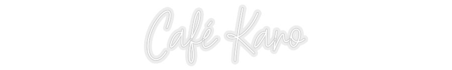 Konfiguriertes Neonschild: Café Karo - Official Neon - led neon schild schriftzug personalisiert