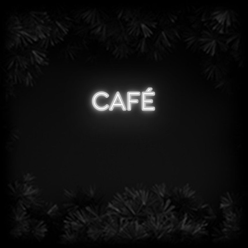 Konfiguriertes Neonschild: CAFÉ - Official Neon - led neon schild schriftzug personalisiert