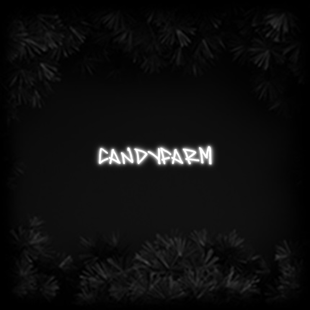 Konfiguriertes Neonschild: Candyfarm - Official Neon - led neon schild schriftzug personalisiert
