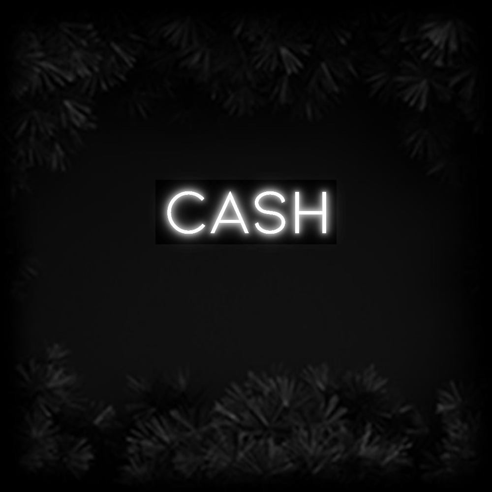 Konfiguriertes Neonschild: CASH - Official Neon - led neon schild schriftzug personalisiert