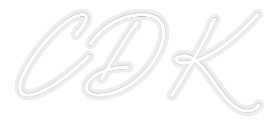 Konfiguriertes Neonschild: CDK - Official Neon - led neon schild schriftzug personalisiert